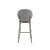 Ines Fabric/Metal Counter Stool