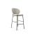 Ines Fabric/Metal Counter Stool