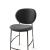 Ines Fabric/Metal Counter Stool