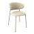 Oleandro Aspen Fabric/Metal Dining Chair