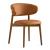 Oleandro Softer Faux Leather/Wood Dining Chair