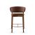 Oleandro Fabric/Wood Counter Stool