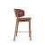 Oleandro Fabric/Wood Counter Stool