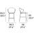 Holly Fabric/Metal Customizable Counter Stool