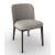 Abrey Boucle Fabric/Wood Dining Chair