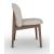 Abrey Boucle Fabric/Wood Dining Chair
