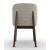 Abrey Boucle Fabric/Wood Dining Chair