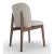 Abre Fabric/Wood Customizable Dining Chair