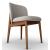 Abrey Boucle Fabric/Wood Dining Chair