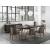 Abrey Boucle Fabric/Wood Dining Chair