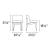 Abrey Boucle Fabric/Wood Dining Chair