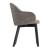 Holly Fab Bouclé Fabric/Wood Dining Armchair