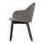 Holly Fab Bouclé Fabric/Wood Dining Armchair
