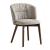 Sweel Kalix Fabric/Wood Dining Chair