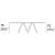 Cartesio W78.7-inch Ceramic/Metal/Wood Customizable Rectangular Dining Table