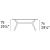 Kent Wood/Glass Rectangular Dining Table