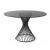 Vortex Metal/Ceramic Round Dining Table