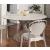 Vortex Metal/Ceramic Round Dining Table