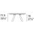 Icaro W78.7-inch Ceramic/Wood Customizable Rectangular Dining Table