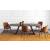 Icaro W78.7-inch Ceramic/Wood Customizable Elliptical Dining Table