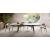Abrey W118.1-inch Ceramic/Wood Customizable Elliptical Dining Table