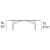 Abrey W98.4-inch Ceramic/Wood Customizable Oval Dining Table