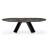 Apian W98.4-inch Ceramic/Metal Customizable Oval Dining Table