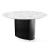 Yoroi Metal/Ceramic/Wood Round Dinnng Table