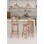 Versailles Rattan/Wood Counter Stool