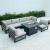 Chelsea 7-Piece Patio Polyester Set w/Fire Pit Table
