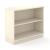 Uni Melamine Office Bookcase w/2 Shelves