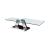 CT 655 Rotatable Rectangle Glass Top Coffee Table