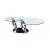 CT 661 Rotatable Round Glass Top Coffee Table