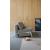 Cubed Deluxe Fabric Sofa Bed w/Chrome Legs, Full Size