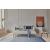 Cubed 02 Deluxe Fabric Sofa Bed w/Arms, Full Size
