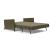 Cubed 02 Deluxe Fabric Sofa Bed w/Arms, Full Size