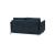 Cubed 02 Deluxe Fabric Sofa Bed w/Arms, Full Size