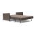 Cubed 02 Deluxe Fabric Sofa Bed w/Arms, Full Size