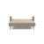 Cubed 02 Deluxe Fabric Sofa Bed w/Arms, Full Size