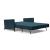 Cubed 02 Deluxe Fabric Sofa Bed w/Arms, Full Size