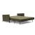Cubed 02 Deluxe Fabric Sofa Bed w/Arms, Queen Size