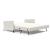 Cubed 02 Deluxe Fabric Sofa Bed w/Arms, Queen Size