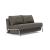 Cubed Deluxe Fabric Sofa Bed w/Aluminum Legs, Full Size