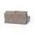 Cubed Deluxe Fabric Sofa Bed w/Aluminum Legs, Full Size