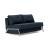 Cubed Deluxe Fabric Sofa Bed w/Aluminum Legs, Full Size