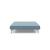 Cubed Deluxe Fabric Sofa Bed w/Aluminum Legs, Full Size