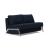 Cubed Deluxe Fabric Sofa Bed w/Aluminum Legs, Full Size