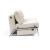 Cubed Deluxe Fabric Sofa Bed w/Aluminum Legs, Full Size
