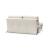 Cubed Deluxe Fabric Sofa Bed w/Aluminum Legs, Full Size