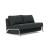 Cubed Deluxe Fabric Sofa Bed w/Aluminum Legs, Full Size